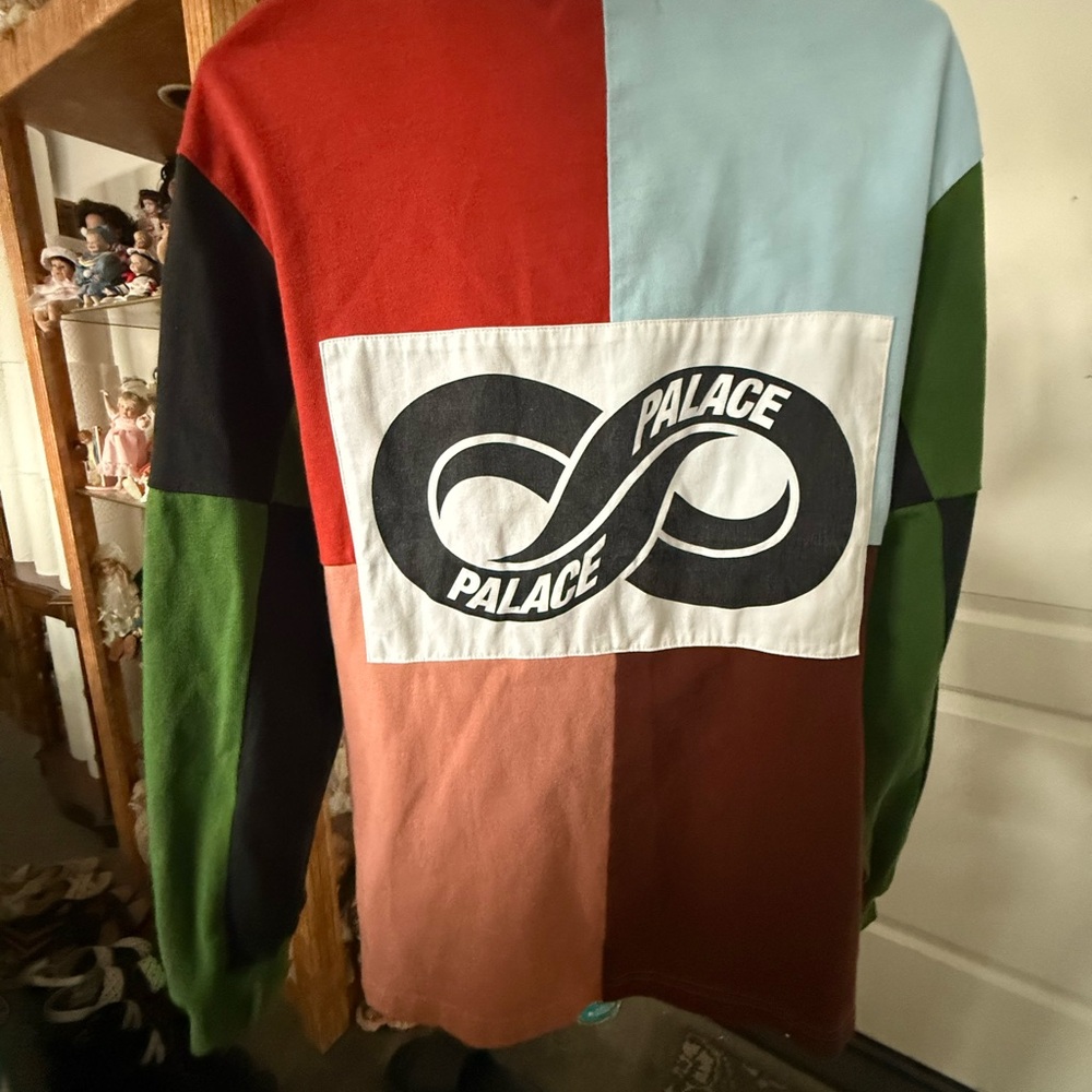 PALACE Rugger Bugger Rugby Shirt Size Small - Picture 4 of 7